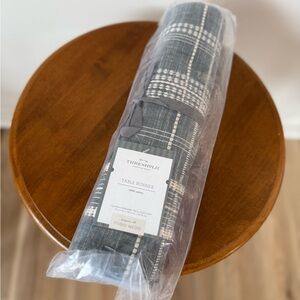 Threshold Plaid Table Runner
